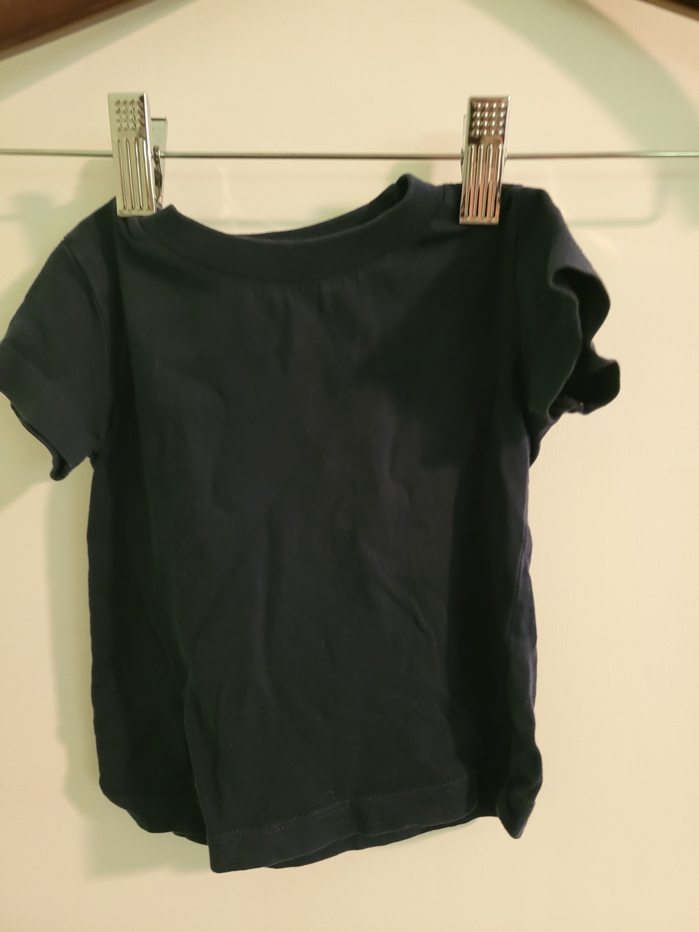 Pact Kids Navy Short Sleeve Crew Tee